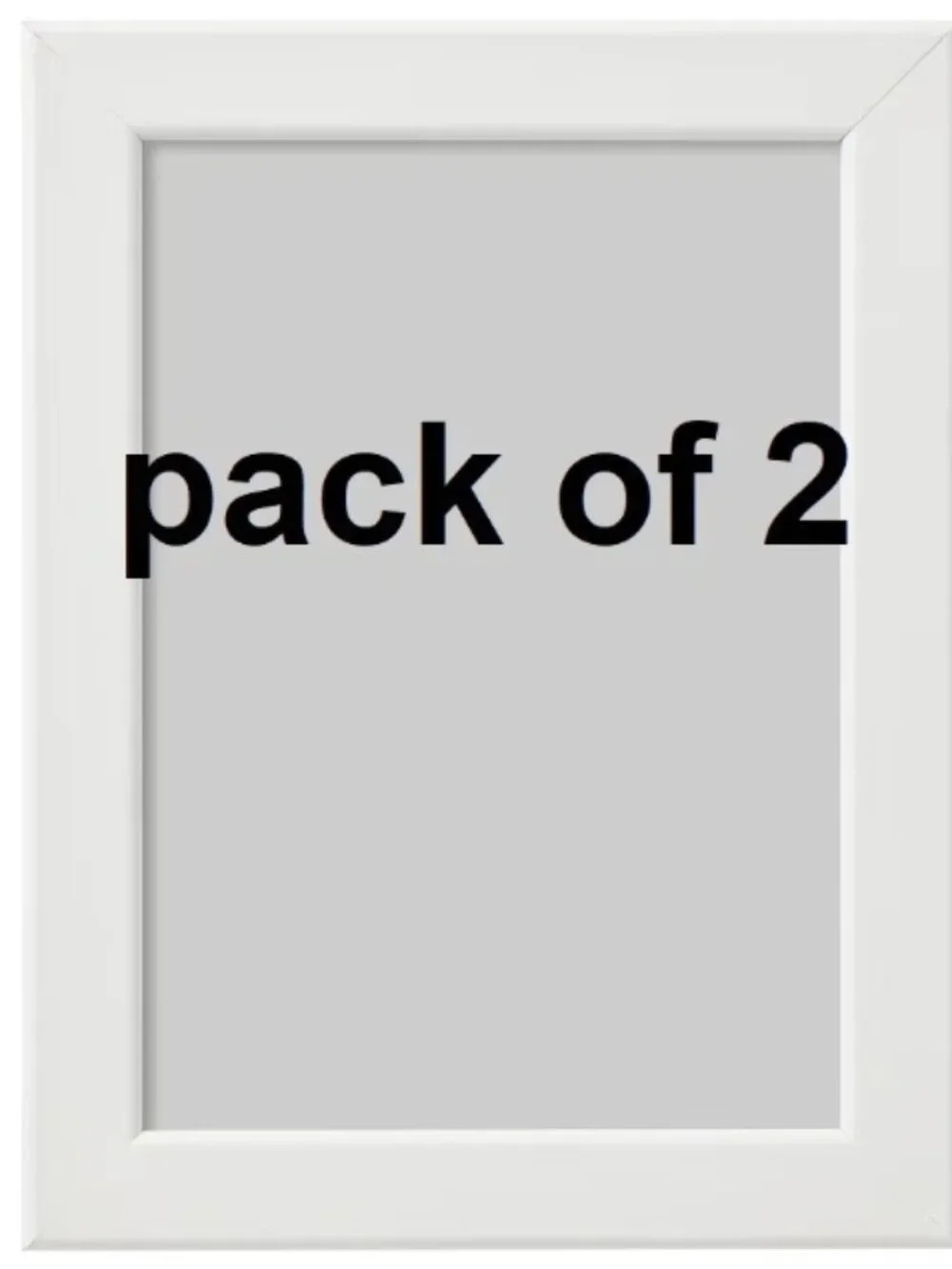 2-Pack FISKBO 902.956.63 Frame, white, 5x7 